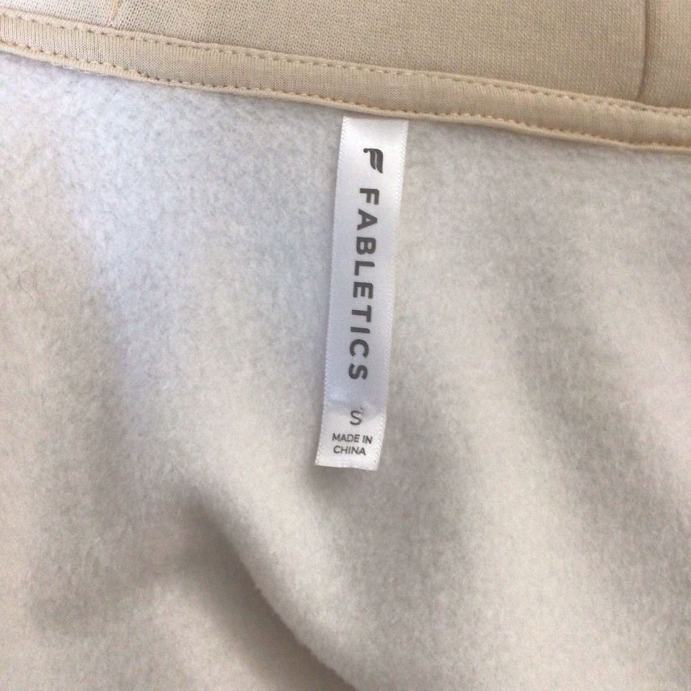 Fabletics Wrap Cozy Belted Hooded Sweatshirt Jacket S - Picture 6 of 8